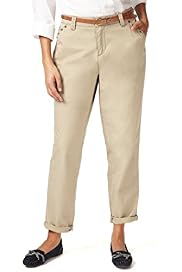 Indigo Collection Pure Cotton Studded Chinos