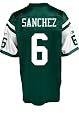 Mark Sanchez Youth Jersey: Reebok Green Replica #6 New York Jets Jersey