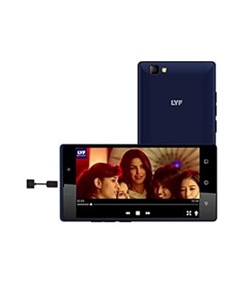 LYF WIND 7i - Dual Sim 4G VoLTE (Blue, 1GB RAM, 8GB ROM) with Android 6.0 Marshmallow
