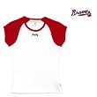 Atlanta Braves MLB Girls "Mini-Star" Top (Dark Red)