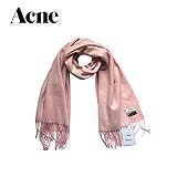 Acne Studios アクネストゥディオズ ストール ウール 大判 肩掛け レディース メンズ 男女兼用 (ピンク)