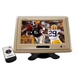 Absolute PHM709C (Cream / Tan) 7" TFT-LCD Monitor for Headrest,Visor, or Stand Alone Installation with Remote