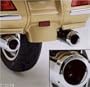Honda Gold Wing GL1800 Chrome Exhaust Tips w/ Logo 01-08