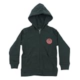 Rip Curl Boy's Wettie Logo Zip Hoodie - Black
