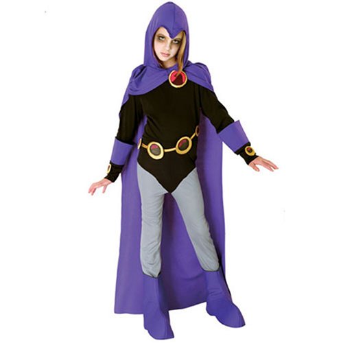  Teen Titans Raven Child Costume -Small