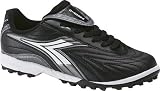 Diadora Furia Turf Soccer Shoe (Little Kid/Big Kid),Black/White,13.5 M US Little Kid