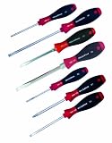 Wiha 30276 SoftFinish 7Piece Slotted & Phillips Screwdriver Set 302,311,308