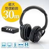 ワイヤレスヘッドホンRX-W003 パソコン・テレビ・iPod対応