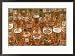 European Beer Glasses with Pretzels Cuisine Framed Photographic Poster Print by Karen M. Romanko, 29x21