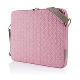 15.4IN Quilted Carry Case Powder Pink khaki by Belkin