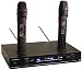 Electronics : PYLE-PRO PDWM3000 DUAL VHF RECHARGEABLE WIRELESS MICROPHONE SYSTEM