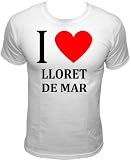 41pexqppXRL. SL160  I love Lloret de Mar T Shirt, Groesse:M;Farbe:weiss