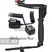 Stroboframe Quick Flip 350 - 35mm Flash Bracket with Adorama Off-Camera eTTL2 3' Coiled Flash Cord for Canon EOS