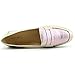 Nine West Women's Linear Metallic Ballet Flat
