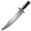 Cold Steel Natchez Bowie Black Linen Micarta Handle (Leather Sheath)