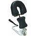 3B Scientific W15056B Black Stainless Steel Adjustable Headrest, 11.8" Length x 15.7" Width x 9.4" Height