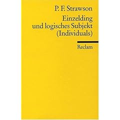 Einzelding und logisches Subjekt