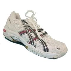 Asics Gel-Rocket W Fussball Schuh B053N-179 39.5, weiss