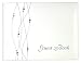 CR Gibson Precious Platinum Wedding Guest Book (Pack of 2)