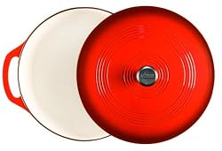 Lodge Color 3-Quart Covered Casserole, Island Spice Red