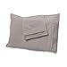 1000 Thread Count 2-Piece Egyptian Cotton Pillowcase Set by ExceptionalSheets, Standard, Grey