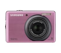 Samsung PL65 Digitalkamera (12 Megapixel, 5-fach opt. Zoom, 7,6 cm (3 Zoll) Display, dualer Bildstabilisator) pink