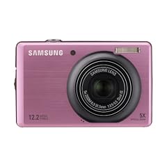 Samsung PL65 Digitalkamera (12 Megapixel, 5-fach opt. Zoom, 7,6 cm (3 Zoll) Display, dualer Bildstabilisator) pink