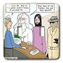 Rich Diesslins Funny Religious Light Cartoons - God Id Needed at Video Check-Out - Light Switch Covers - double toggle switch