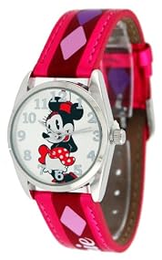 Disney #41360B Women's Minnie Mouse Watch with Printed Band