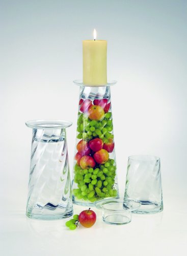Abigails Tall Hollow Pillar Candleholder