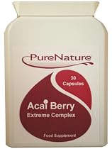 ACAI BERRY EXTREME COMPLEX FAT BURNER WEIGHT LOSS SLIMMING PILLS 1,000mg POTENT WHOLE AMAZON ACAI BERRY