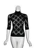 L.A.M.B. Mod Turtleneck Sweater in Black