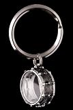 Snare Drum Key Chain - Black - B001J4V8K2
