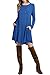 Iconic Luxe Women's Bamboo Long Sleeve Trapeze Dress