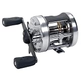 Abu Garcia 6500C3 Ambassadeur C3 Baitcast Round Reel (3 Ball-Bearing, Gear Ratio 5.3:1, Capacity 14/245)
