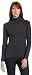 C&C California Womens Triblend Mock Turtle Neck Top