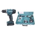 Makita Akku-Bohrschrauber-Set im Koffer, BDF343RHE, 14,4 Volt