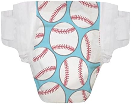 The Honest Company Diapers Size 3 -Baseball, Fits Children 16-28lbs