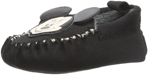 ABG Baby Mickey Slipper (Infant),Black,6-9M