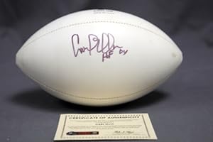Carl Eller Signed Official Wilson Football Vikings Pro Football HOF COA