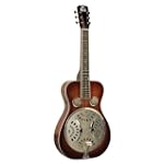 Recording King Roundneck Resonator Guitar, Mahogany, Vintage Sunburst