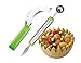New Watermelon Slicer Corer Server Watermelon Carving Knife Baller Anti-Slip Stainless Steel Watermelon Slicer Corer Tongs With Plastic Handle Camping Outdoors