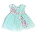 Jona Michelle Cap Sleeve Dress For Baby Girls (12 Months, Mint)