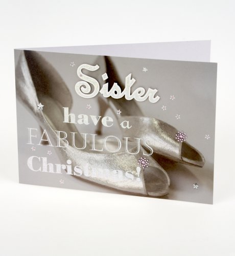 Sister Photo Shoes Card