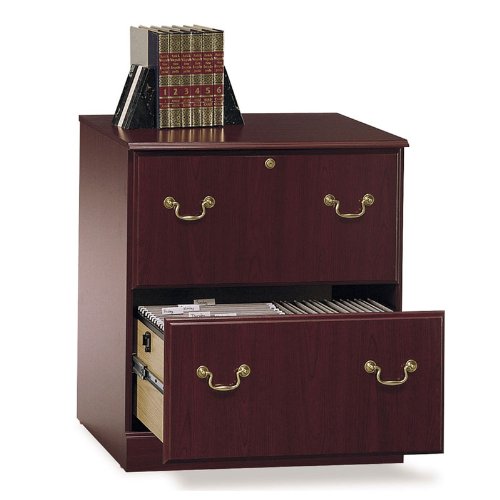 Bush Furniture Saratoga Executive in Cherry