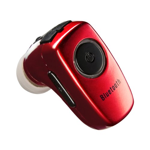 SANWA SUPPLY MM-BTMH17R 超小型Bluetoothヘッドセット レッド
