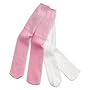 Set of 2 Doll Tights in Pink & White Fits 18" Dolls like American Girl, Carpatina and Magic Attic