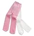 Set of 2 Doll Tights in Pink & White Fits 18 Dolls like American Girl, Carpatina and Magic Attic