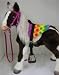 Sporting Goods : Butterscotch S'Mores Interactive Hasbro Saddle Set -Neon