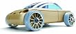 Automoblox Mini S9 Sedan Heather Blue by Automoblox